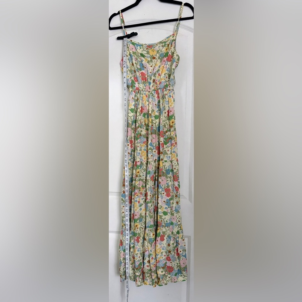 Hermoza x Julia Berolzheimer Colleen Cinched Tiered Bloom Dress S - Picture 4 of 11